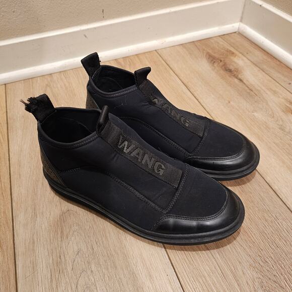 Alexander Wang H&M Mens Black Scuba Sneakers/Boots Size 41/8.5 main image 6